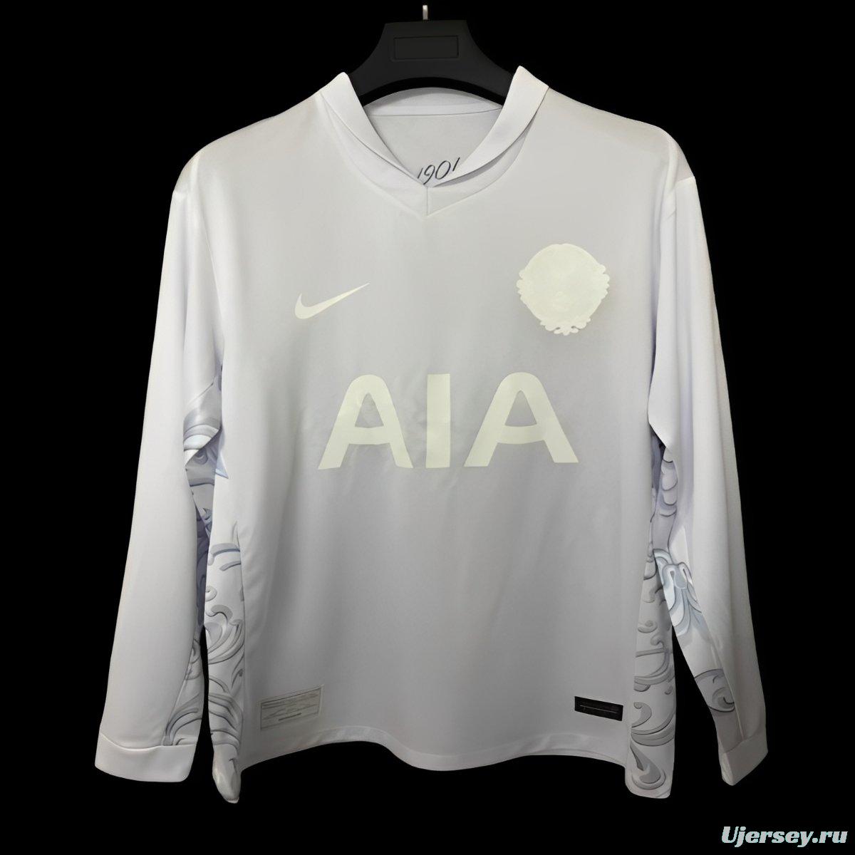 25/26 Tottenham Hotspur 125Th Anniversary White Long Sleeve Jersey