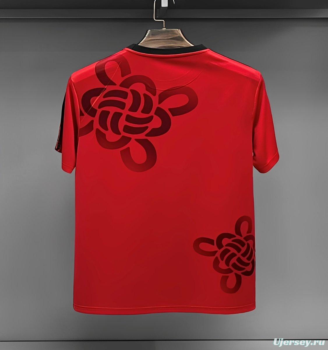 25/26 Manchester United Cultural Story Chinese Lucky Knot Jersey