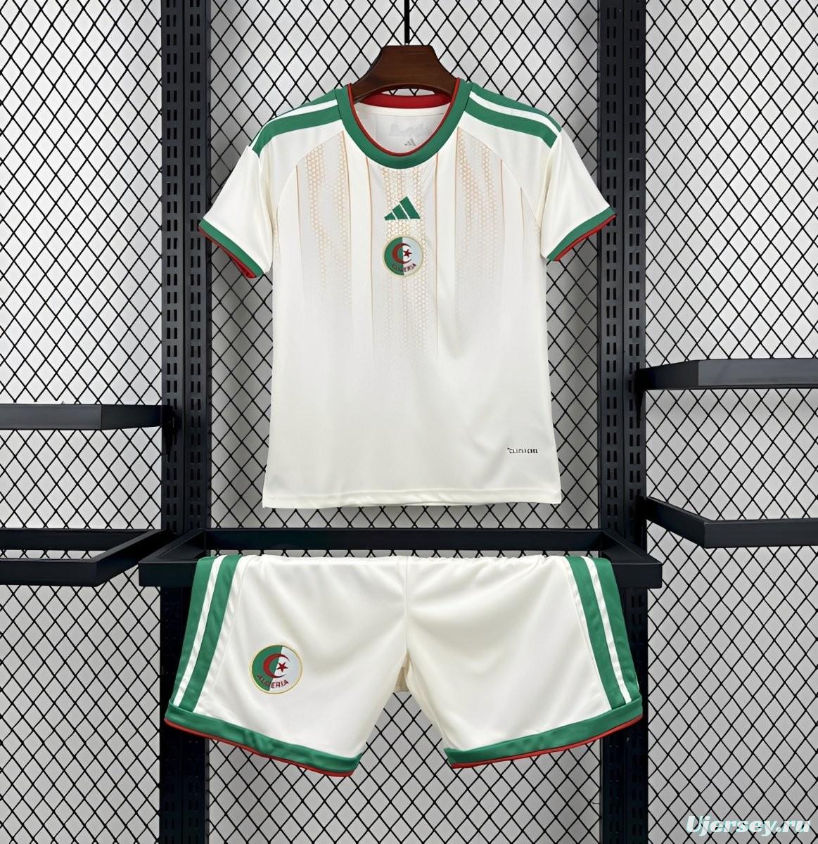 2026 Kids Algeria World Cup Home Kit