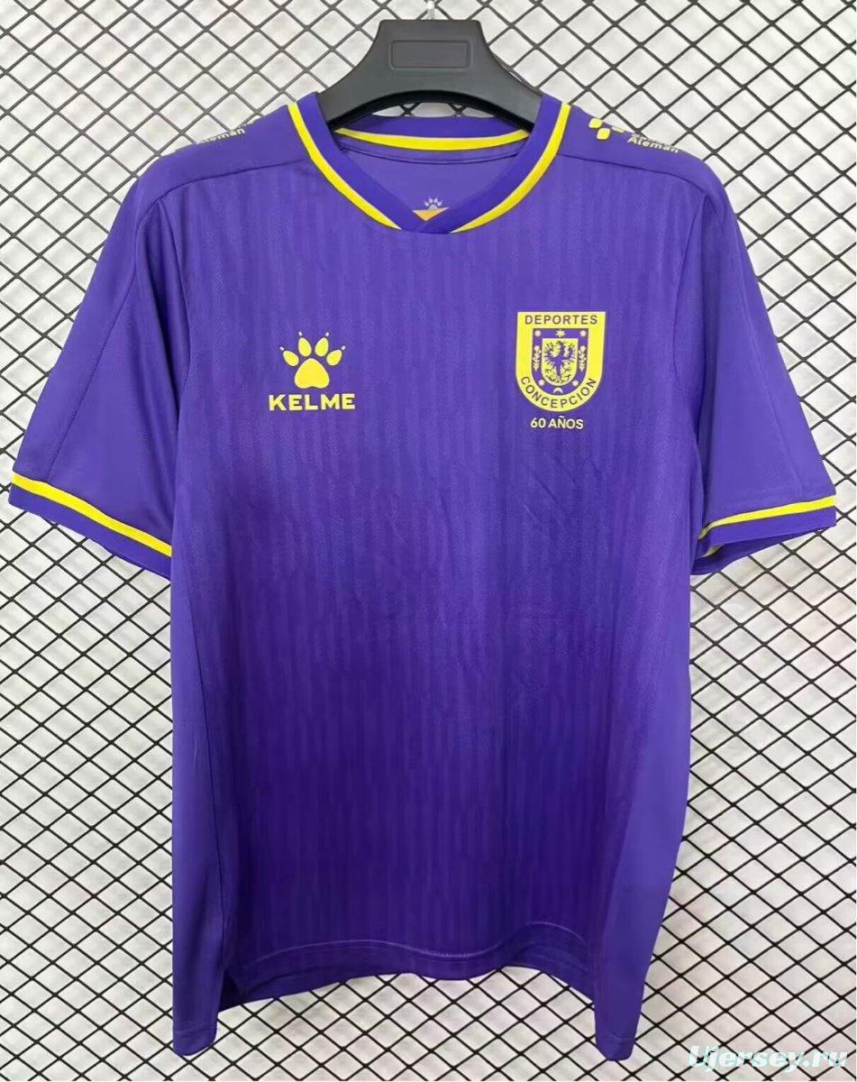 25/26 CD Huachipato 60Th Anniversary Purple Jersey