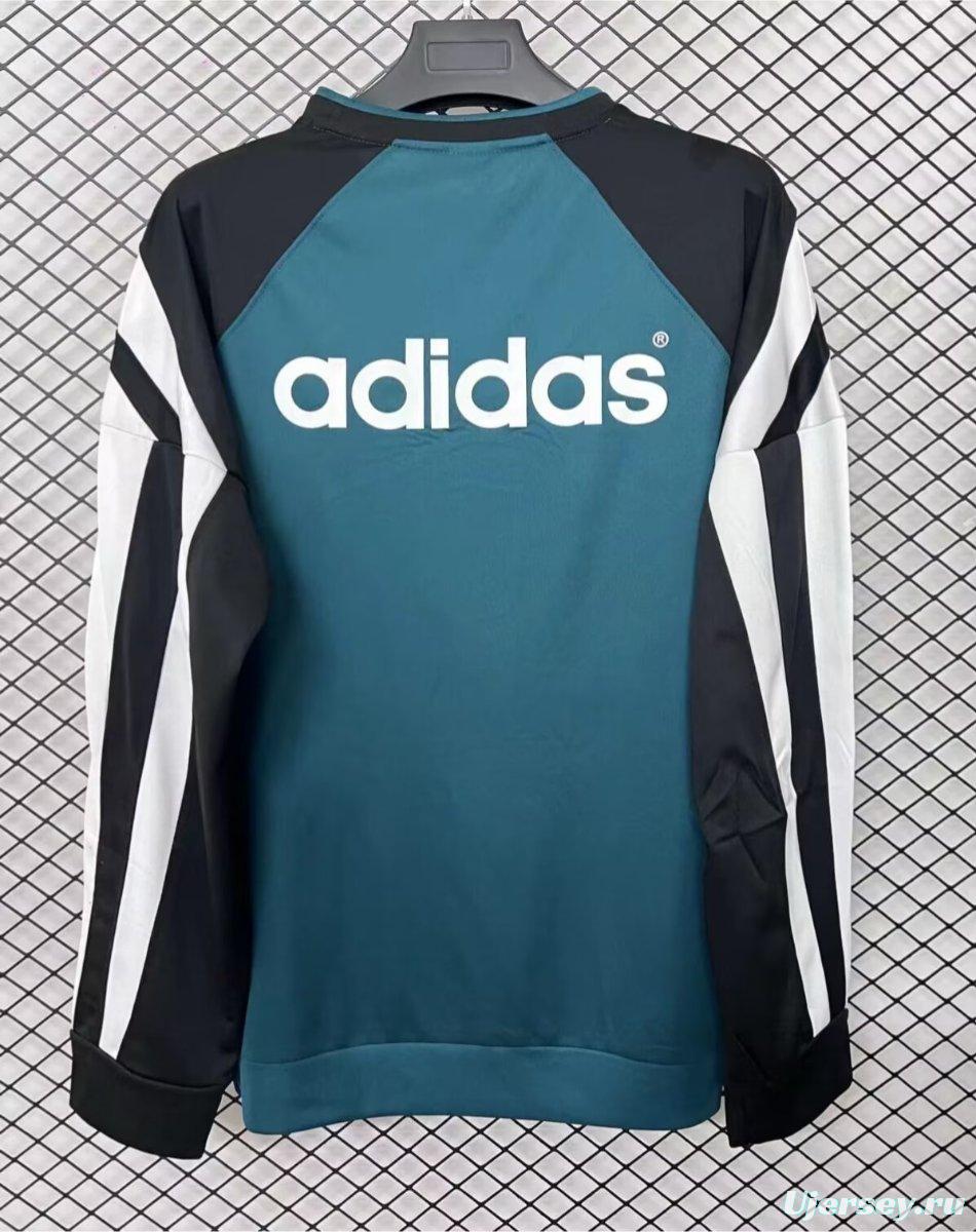 Retro 95/96 Liverpool Green Hoodie