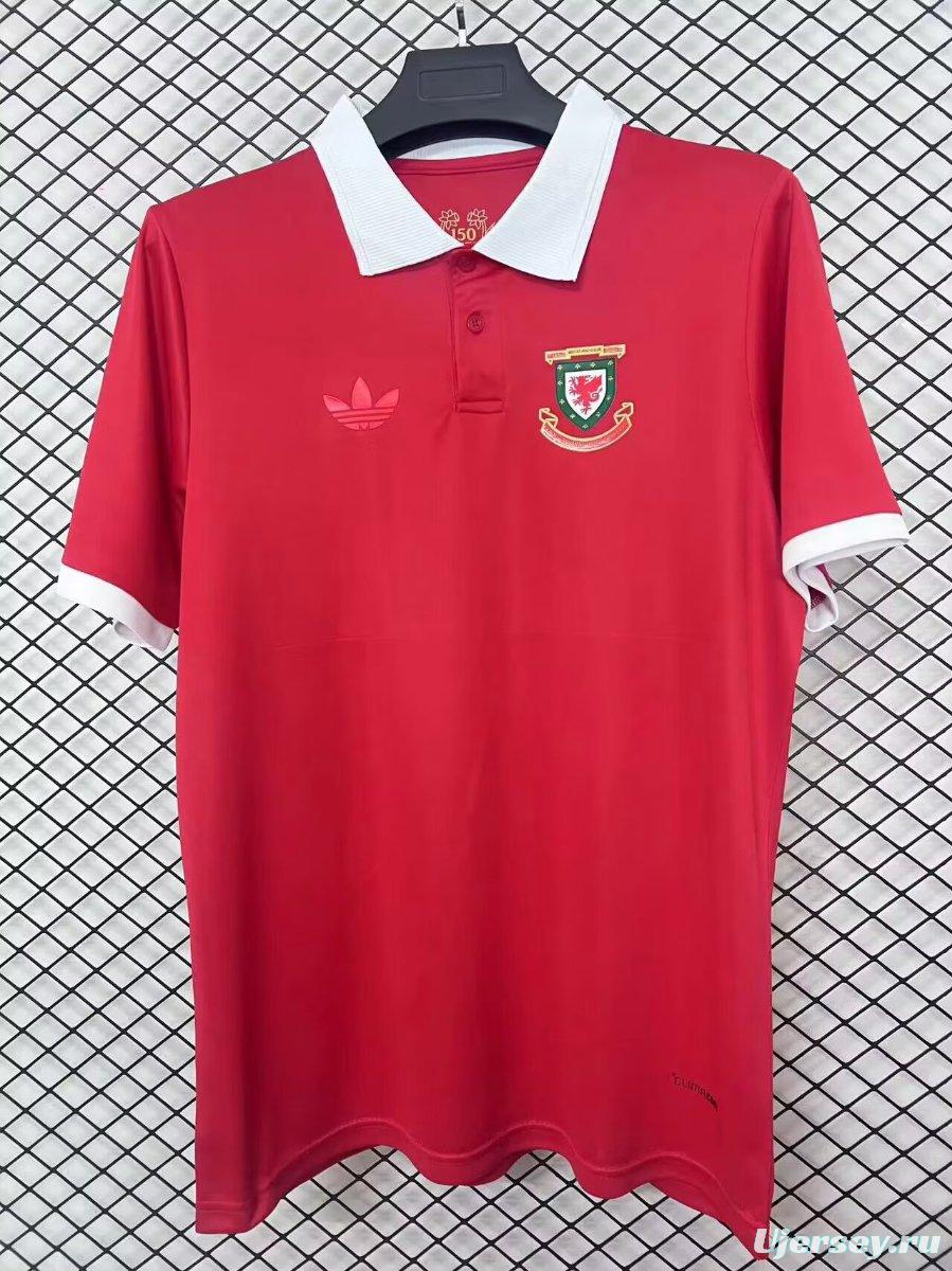 2026 Wales Home 150Th Anniversary Home Jersey