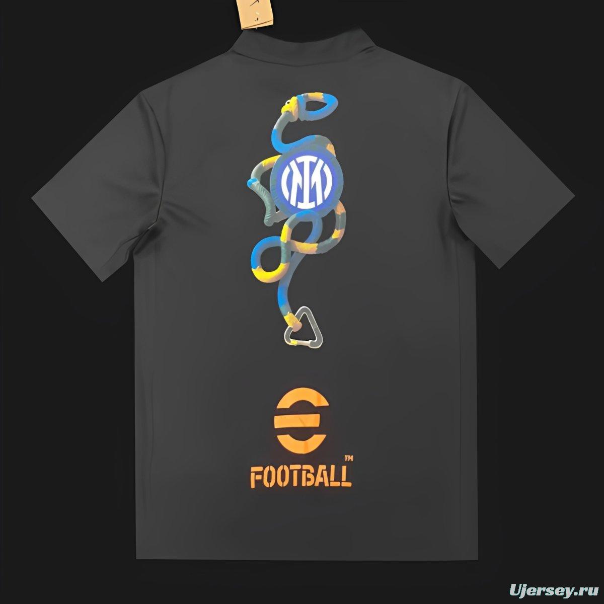 25/26 Nike Inter Milan Dri-FIT Academy Pro SE Pre-Match Black Jersey