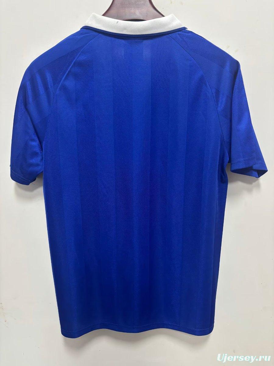 2026 Adidas Original Classic Three Stripes Blue Jersey