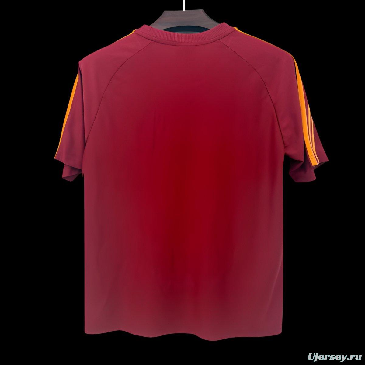 25/26 Roma Adidas Original Red Jersey