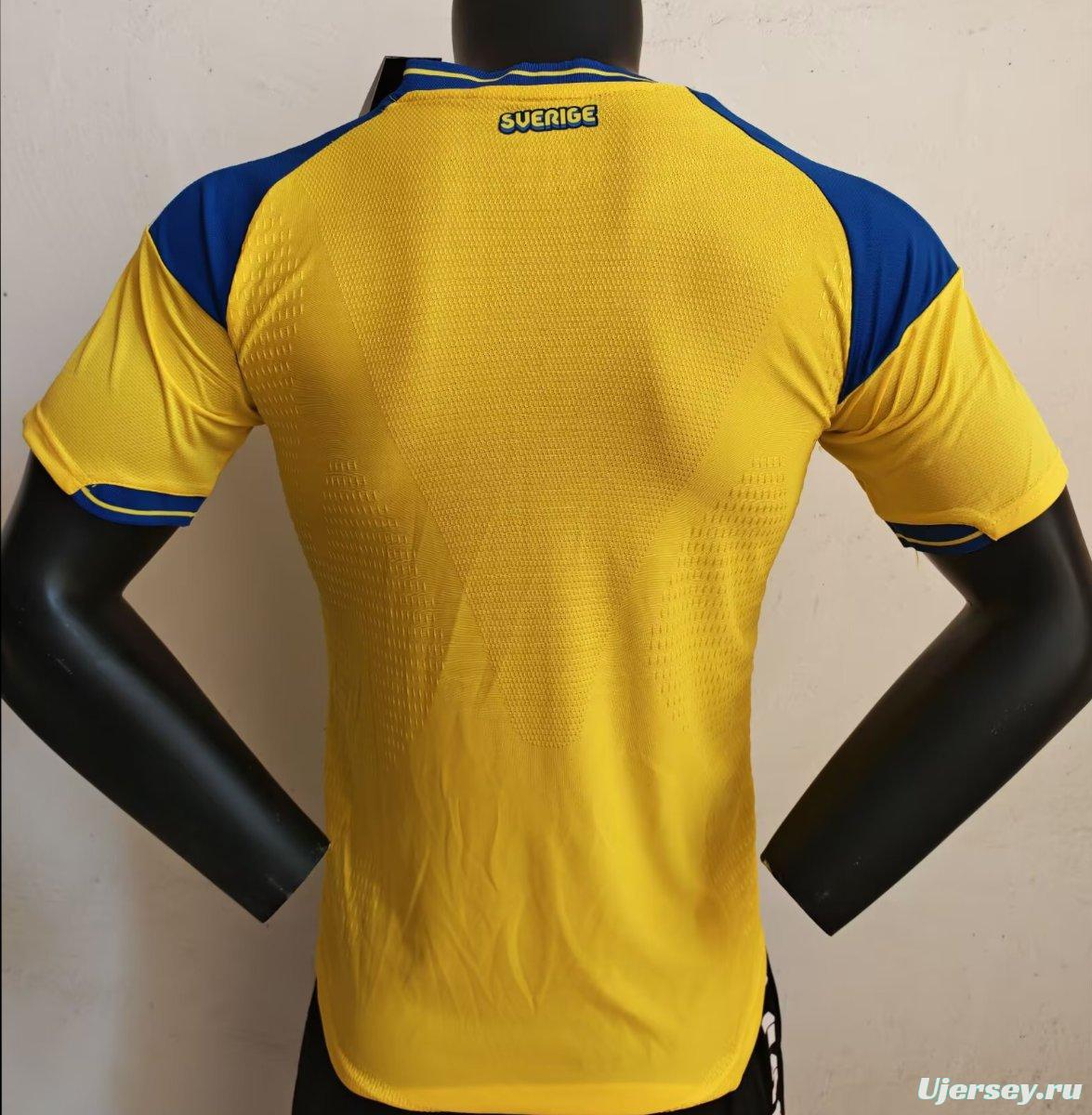 Player Version 2026 Sweden Home Jersey