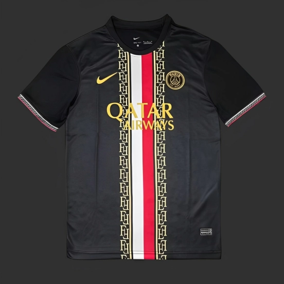 25/26 PSG Paris Saint-Germain Entrainement Black Special Jersey