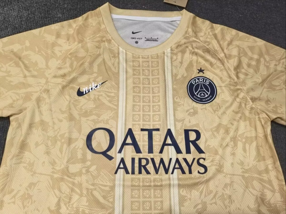 25/26 PSG Paris Saint-Germain Entrainement Beige Special Jersey