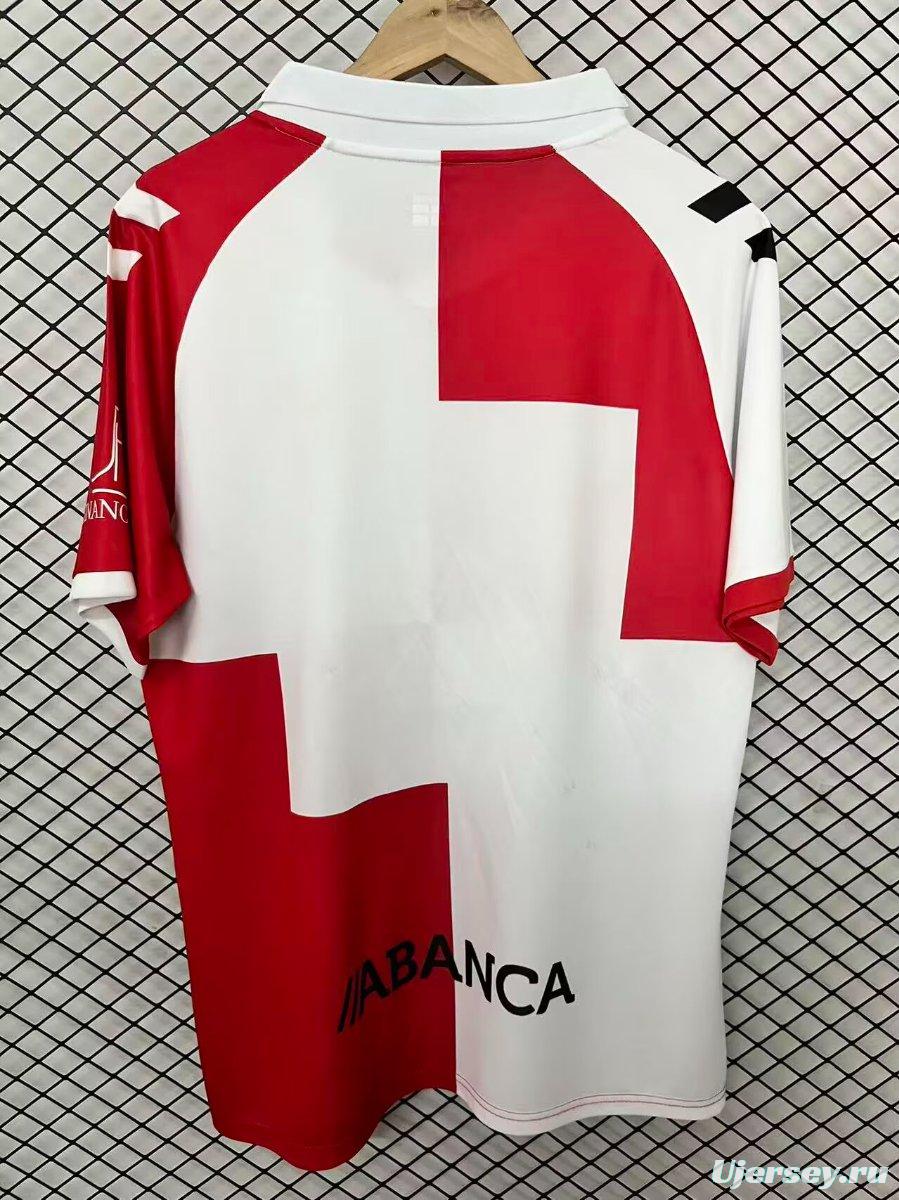 25/26 Celta de Vigo White/Red Vintage Jersey