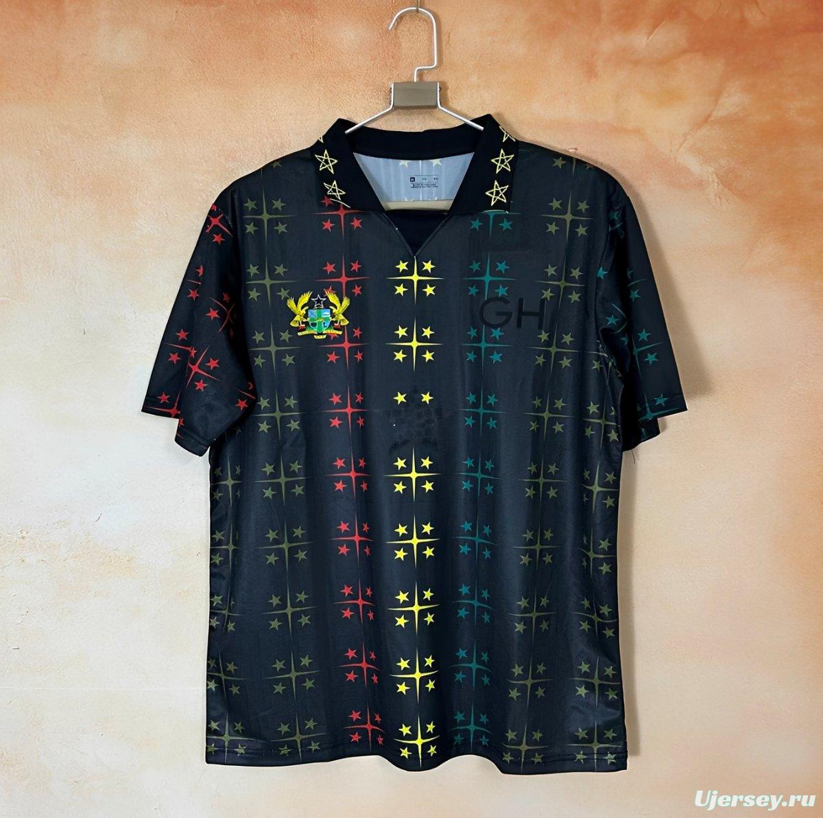 2026 Ghana Black Heritage Football Jersey