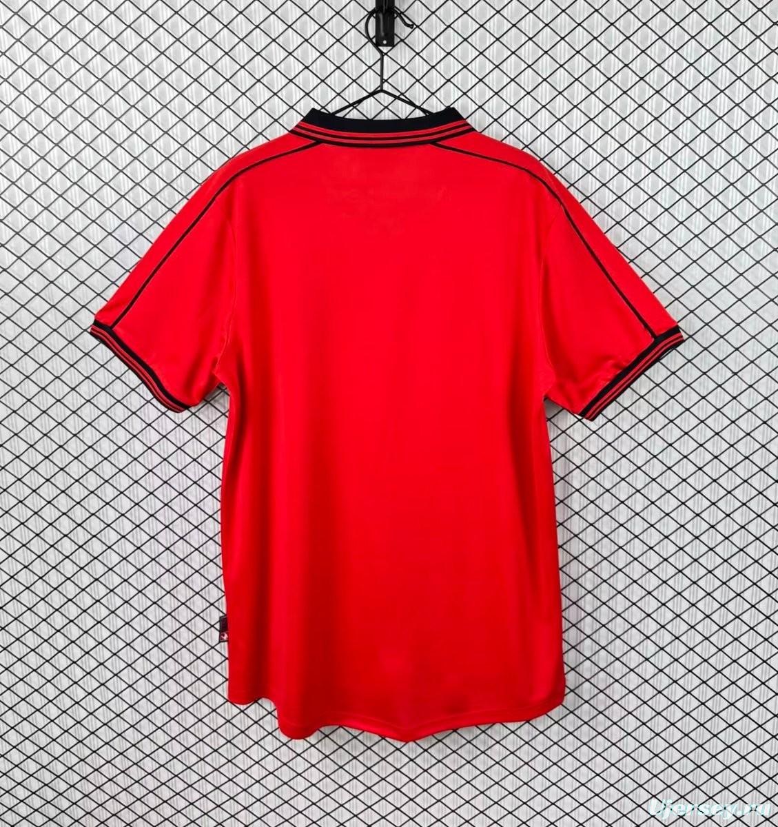 Retro 98/99 Osasuna Home Long Sleeve Jersey