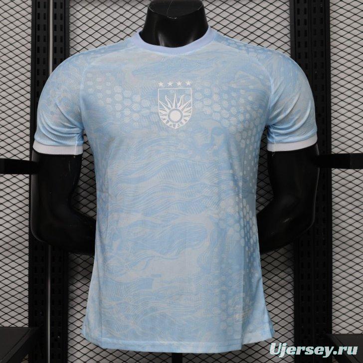 Player Version 2026 Uruguay Home  Light Blue Special Edition Jersey