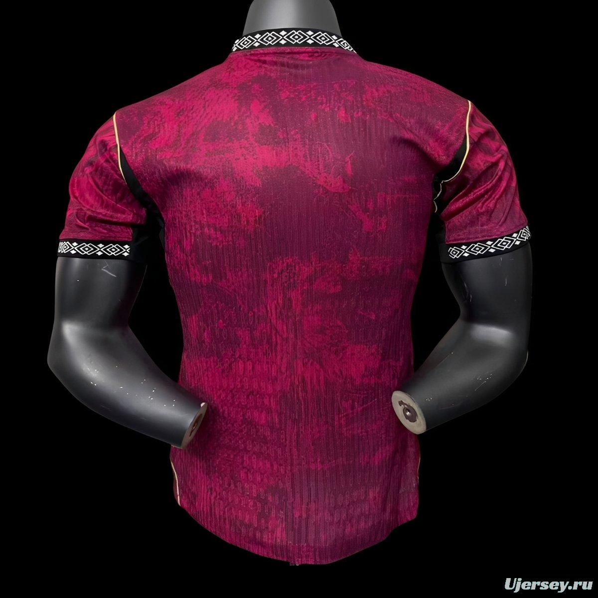 Player Version 2026 Brazil Third Wine Jersey