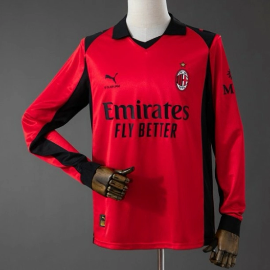 25/26 AC Milan X Slam Jam Fourth Long Sleeve Jersey