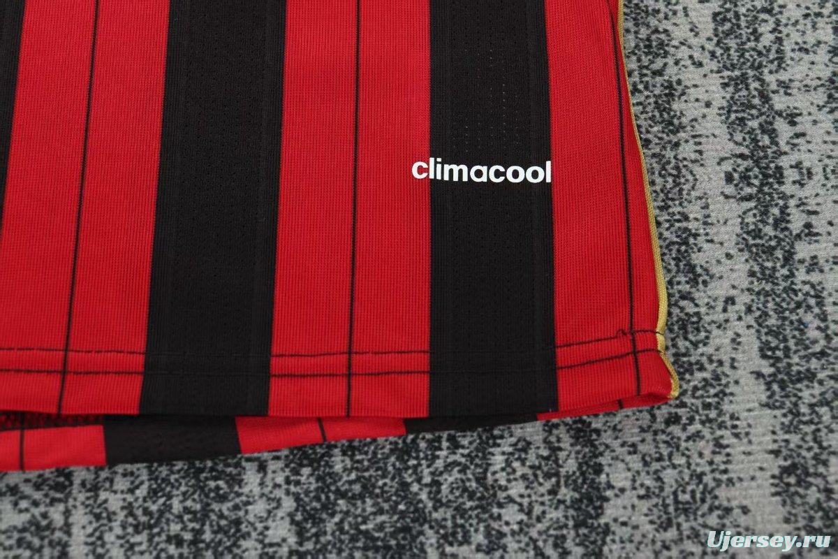 Retro 13/14 Kids  AC Milan Home Long Sleeve Jersey