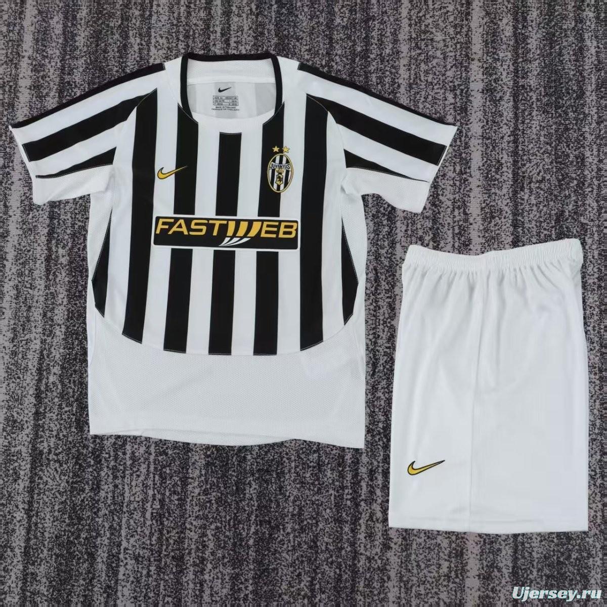 Retro 03/04 Kids Juventus Home Jersey