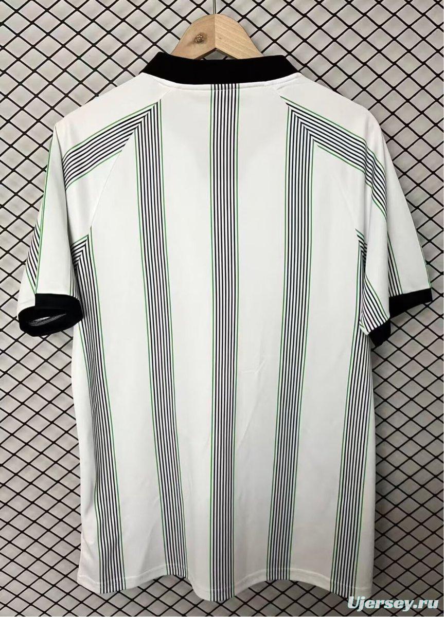 25/26  Borussia Mönchengladbach "KING" Special Edition White/Green Jersey