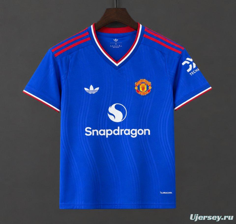 26/27 Manchester United Away Blue Jersey