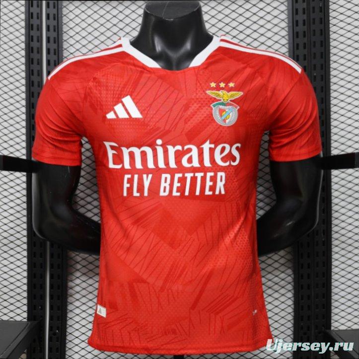 Player Version 26/27 SL Benfica Home Red Jersey