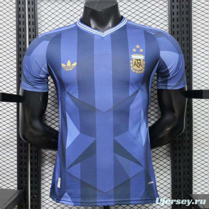 Player Version 2026 Argentina Special Edition Blue with Tonal  Jersey