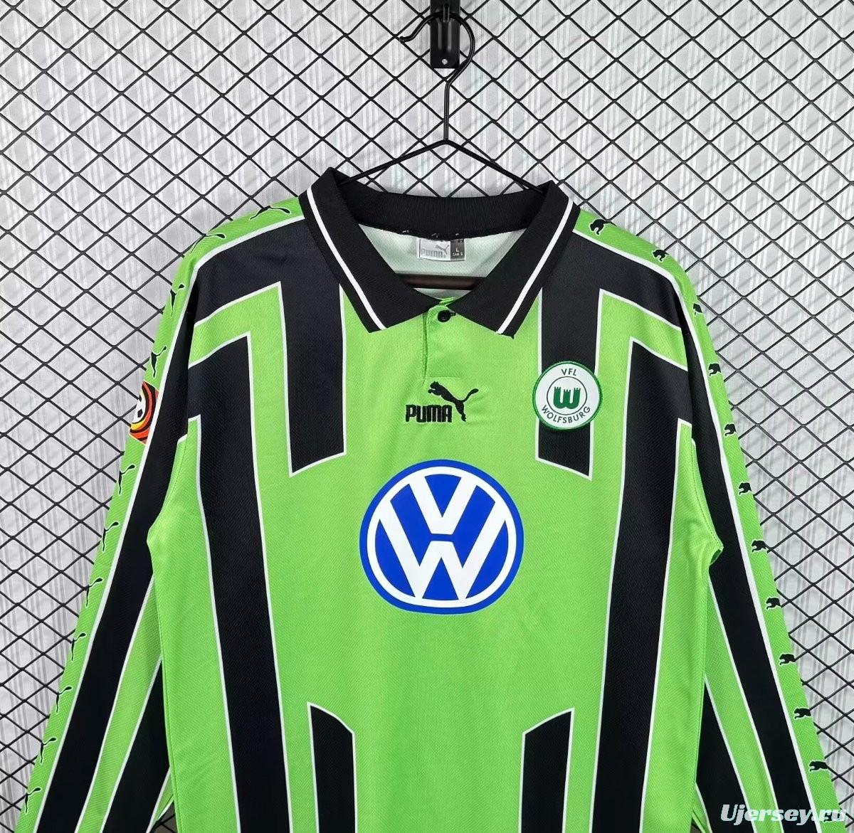Retro 99/00 Wolfsburg Home Long Sleeve Jersey