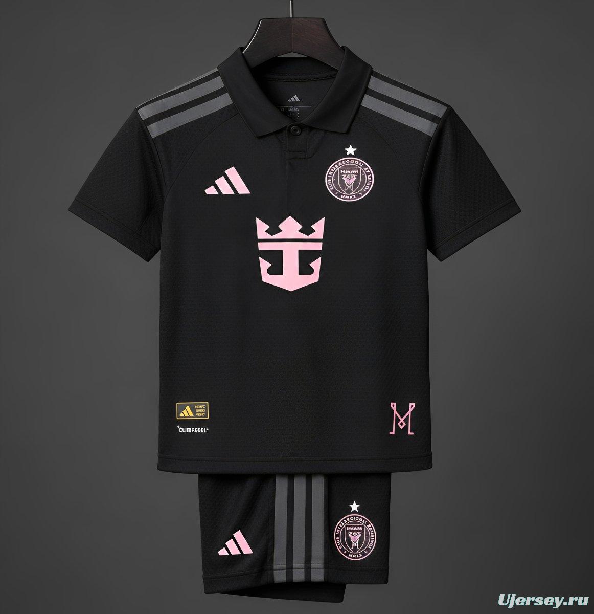 Player Version 26/27 Kids Inter Miami Away Black Jersey