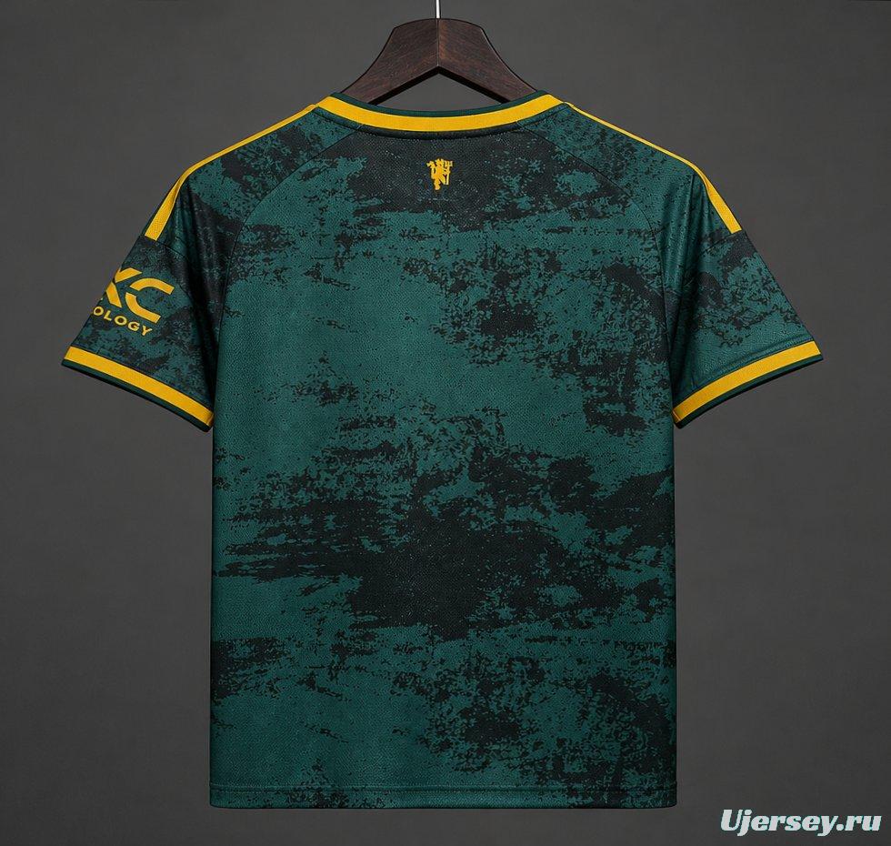 26/27 Manchester United Special Edition Green Gold Jersey