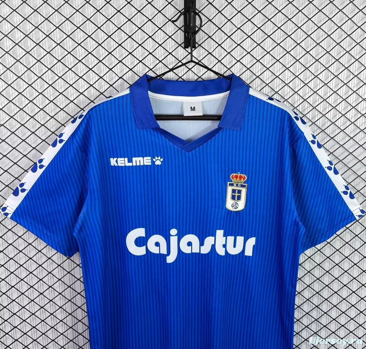 Retro 92/93 Real Oviedo Home Jersey
