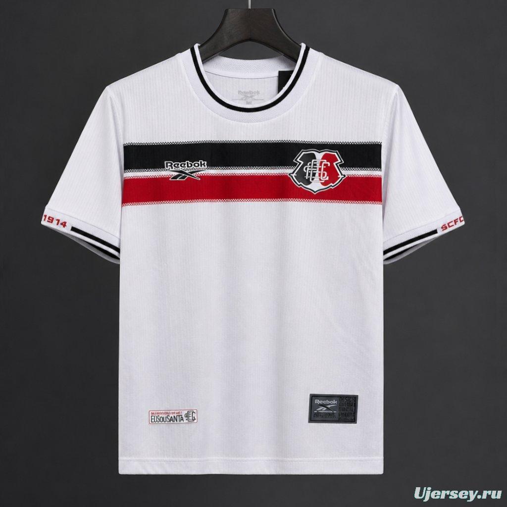 26/27 Santa Cruz FC Away White/Tricolor Jersey