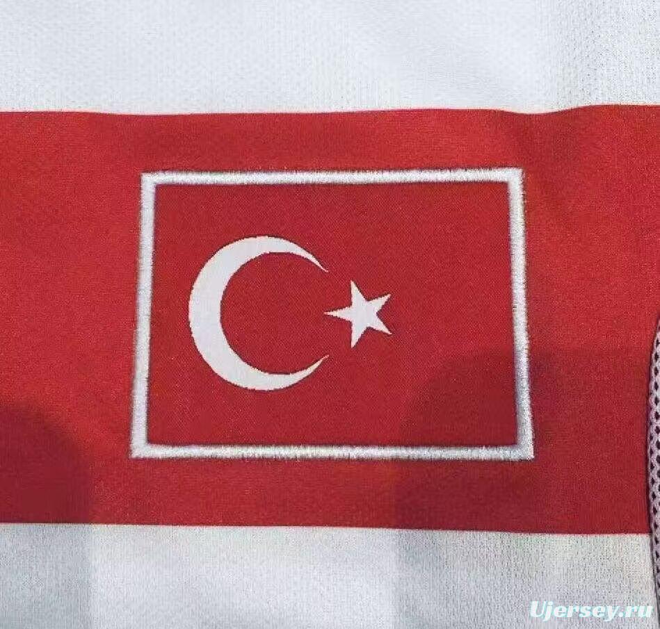 Retro 2002 Turkey Away Jersey