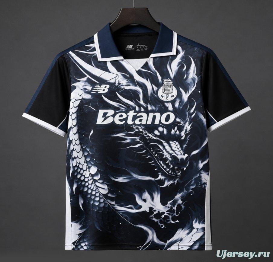 25/26 FC Porto Black Special Edition "Dragon" Jersey