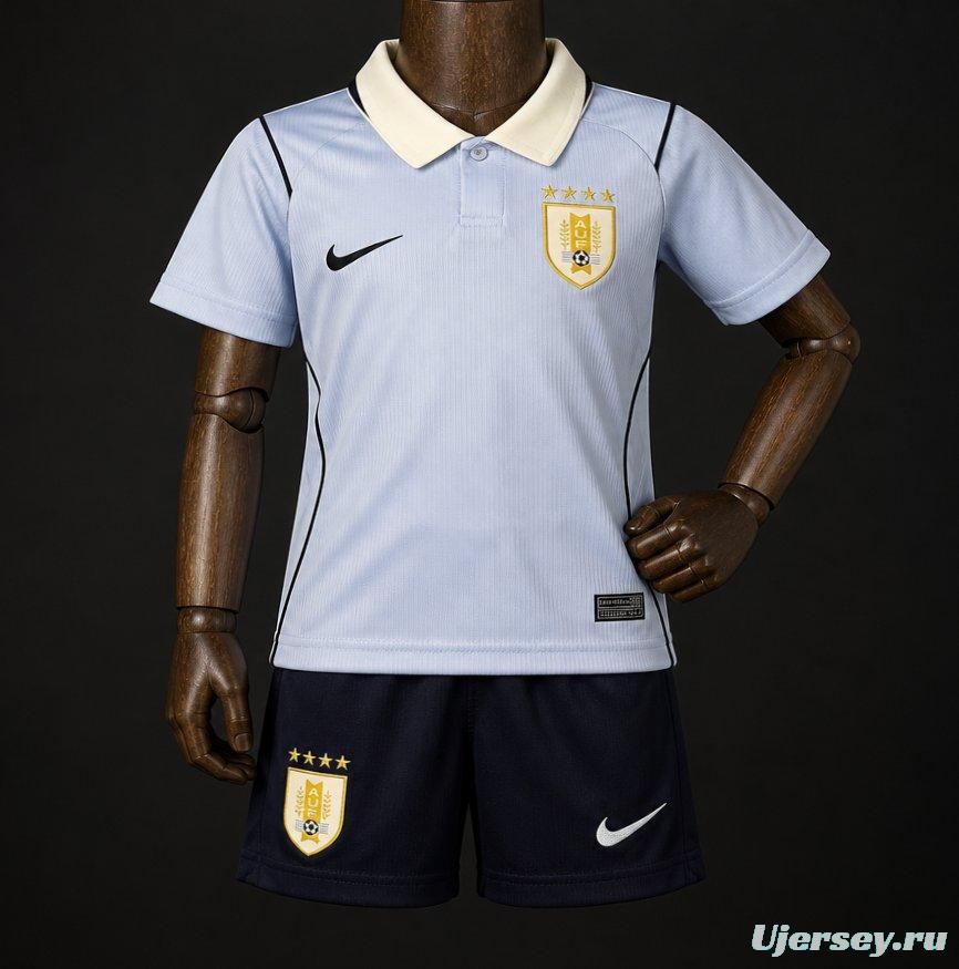 2026 Kids Uruguay Home Jersey