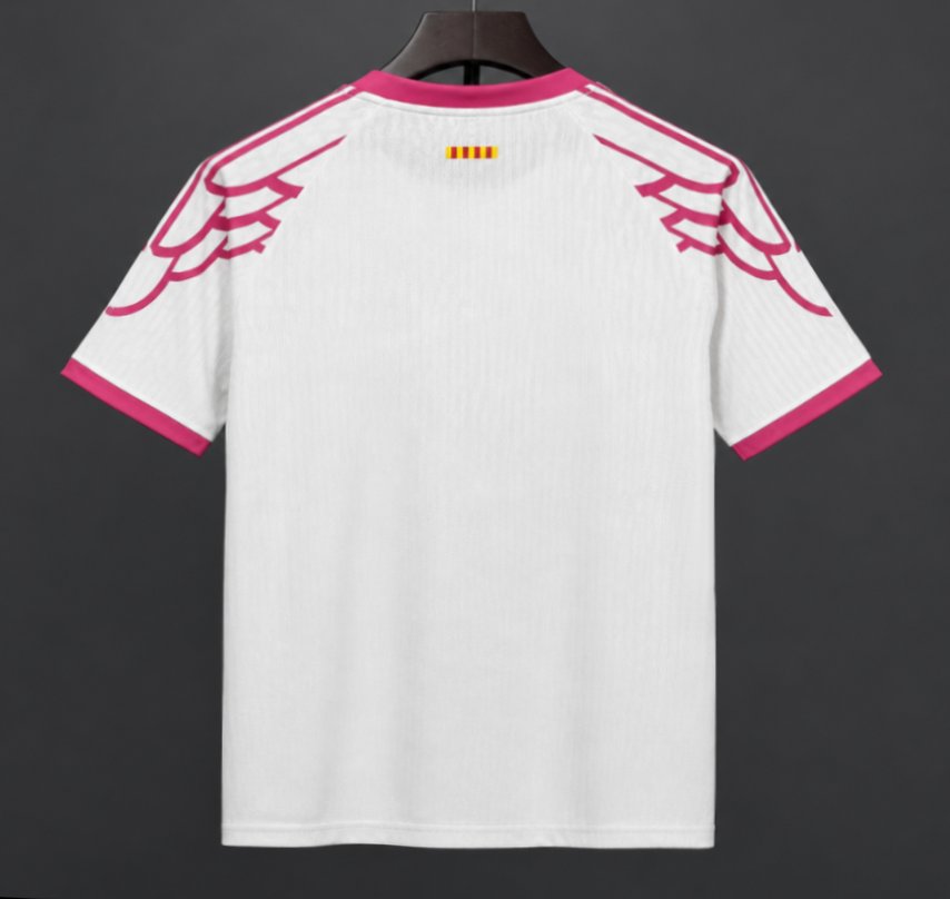 25/26 Barcelona "Pink Wings" Special Edition White/Pink Jersey