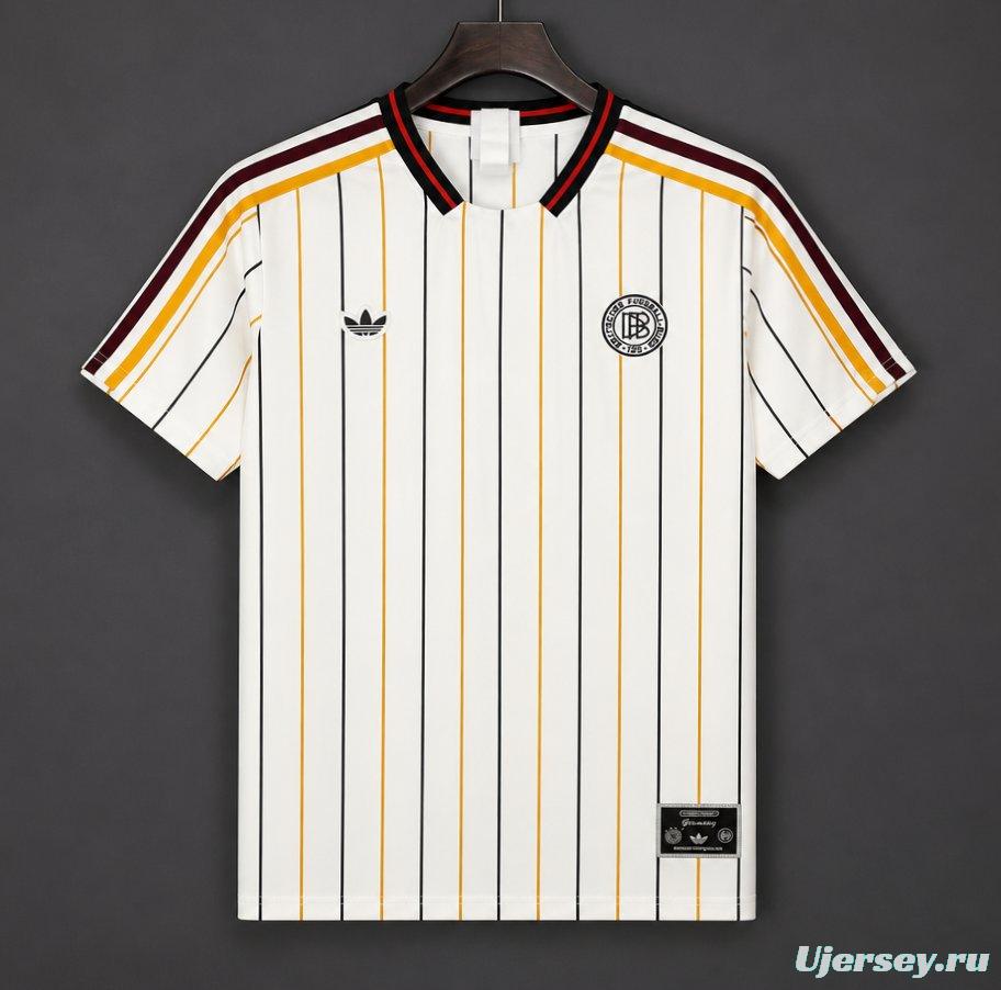 2026 Adidas Originals Germany 2026/2027 Terrace Icons White Jersey