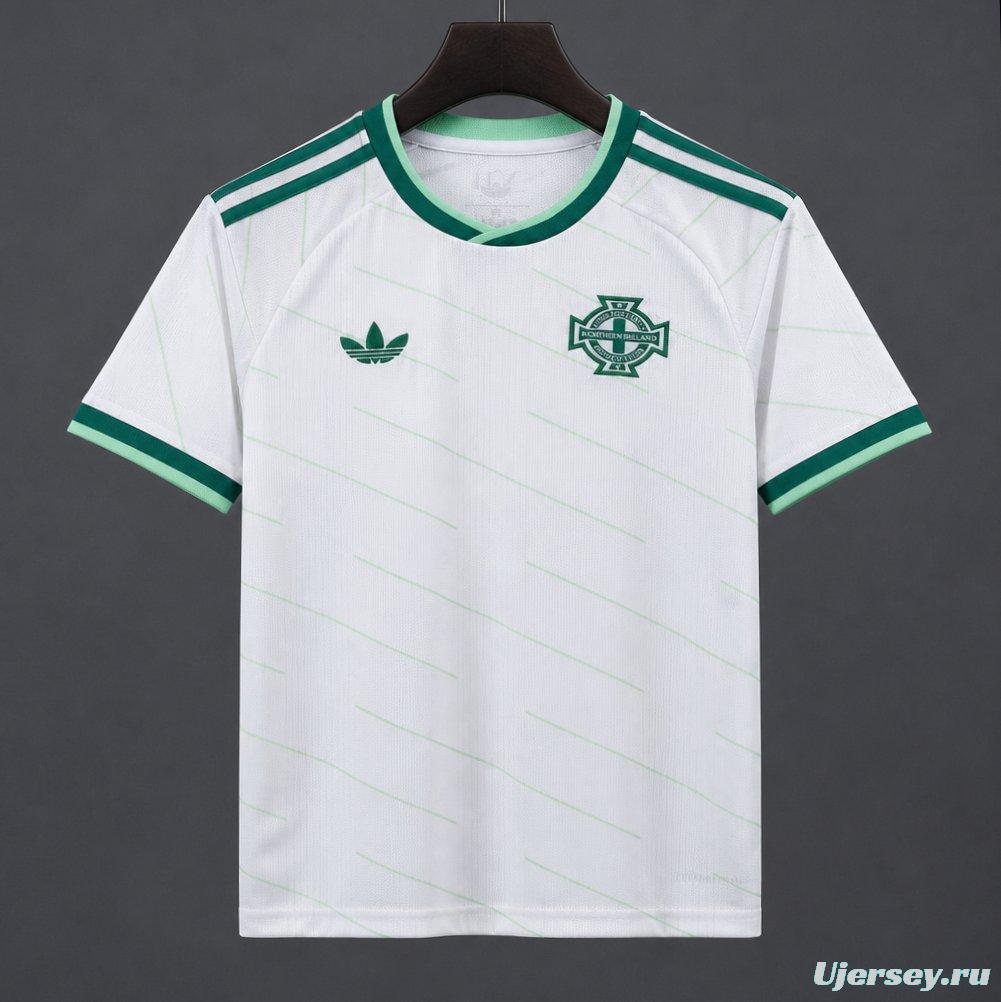 2026 Northern Ireland Away White Jersey