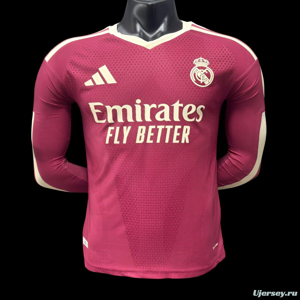 Player Version 26/27 Real Madrid Third Long Sleeve Jersey