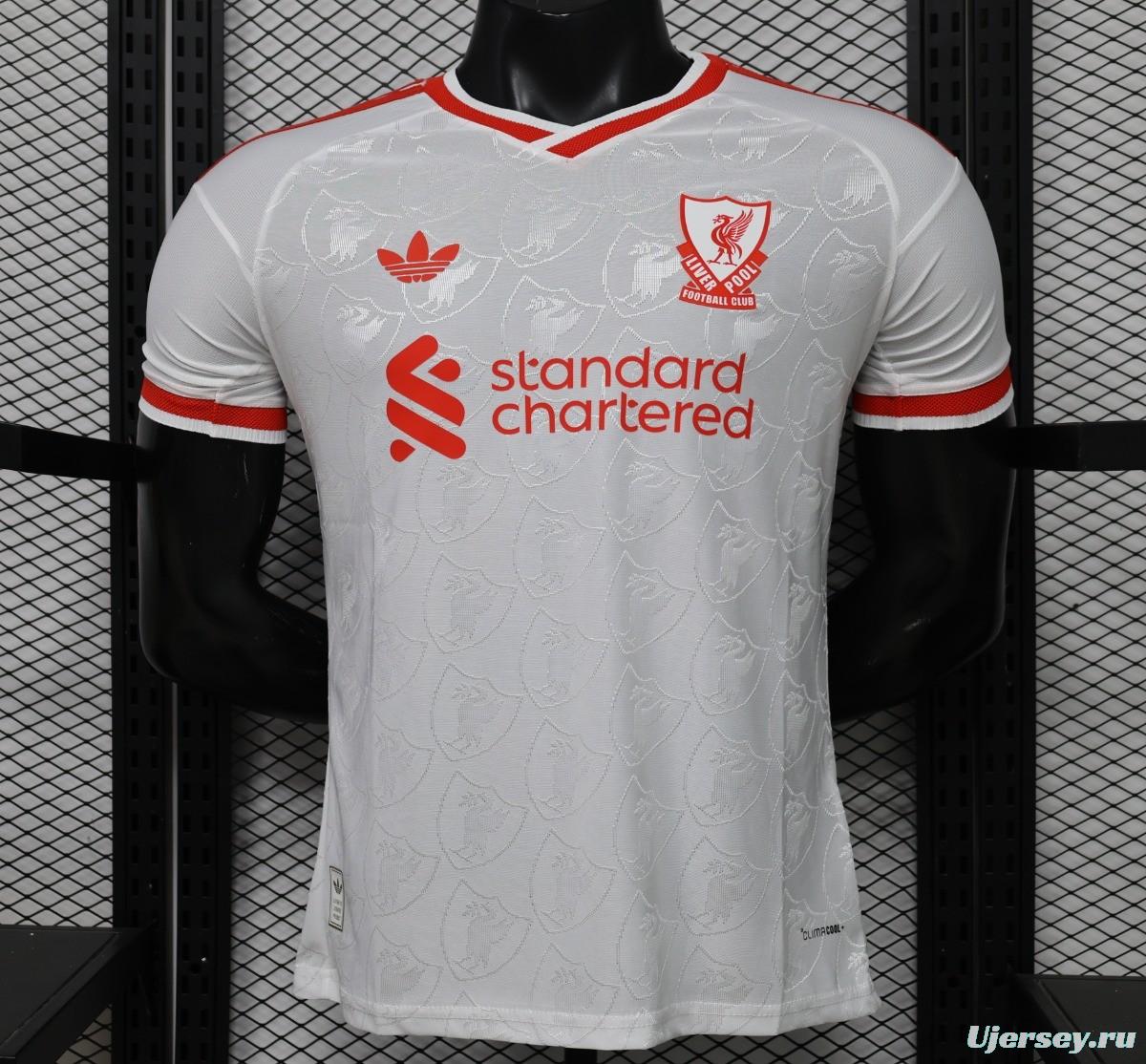 Player Version 26/27 Liverpool White  Jersey
