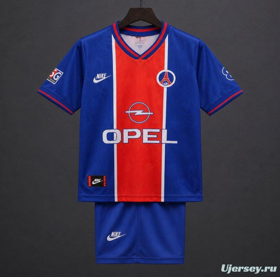 Retro 95/96 Kids PSG/Paris Saint-Germain Home Jersey