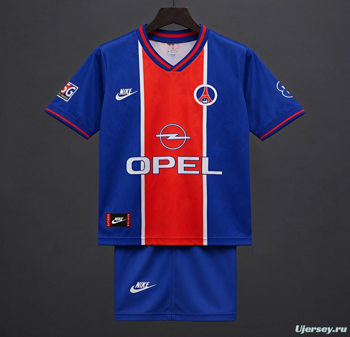 Retro 95/96 Kids PSG/Paris Saint-Germain Home Jersey