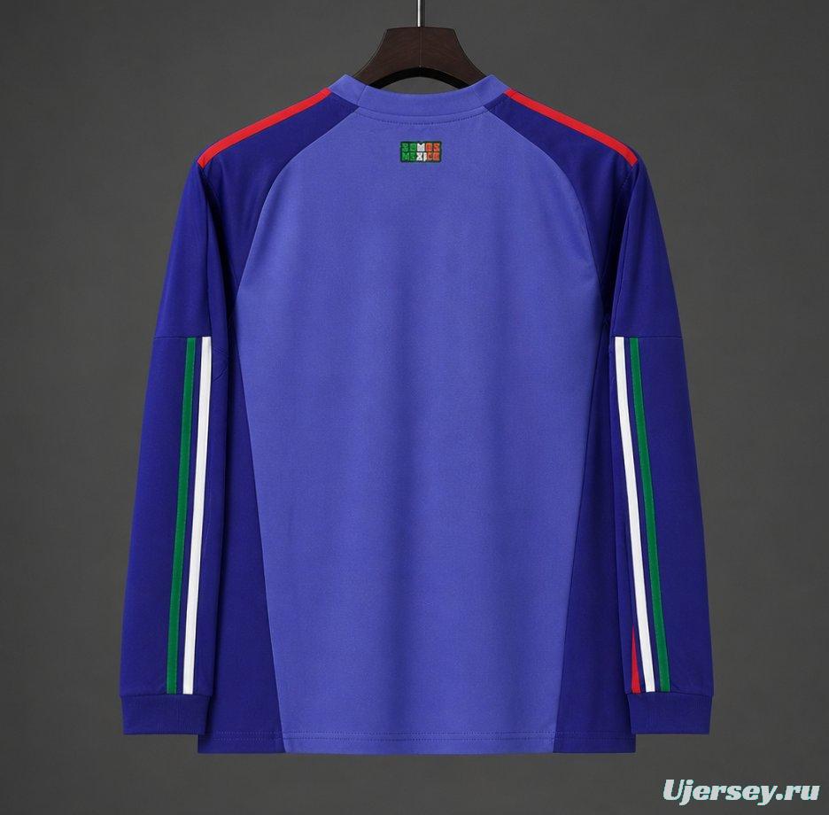2026 Meixco Away Goalkeeper Purple Long Sleeve Jersey