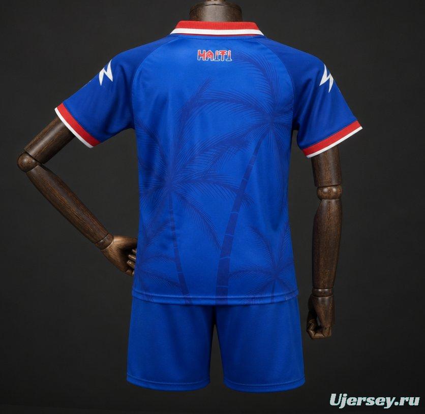 2026 Kids Haiti World Cup Home Jersey