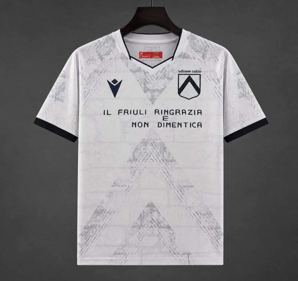 25/26 Udinese Calcio 50th Anniversary Stone-Colored Jersey