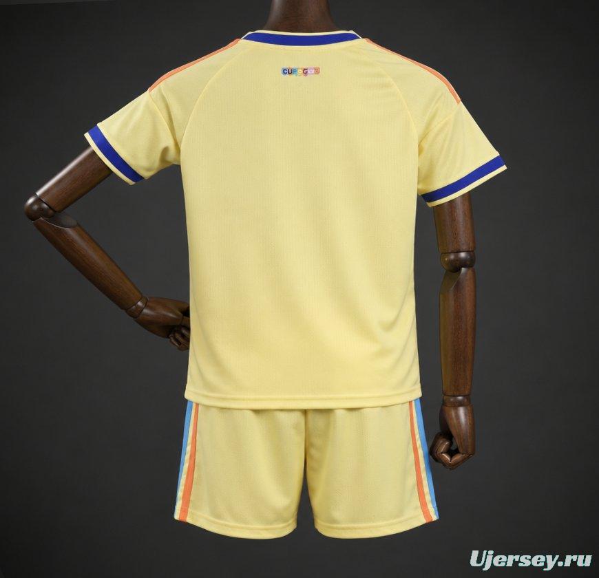 2026 Kids Curaçao World Cup Away Kit
