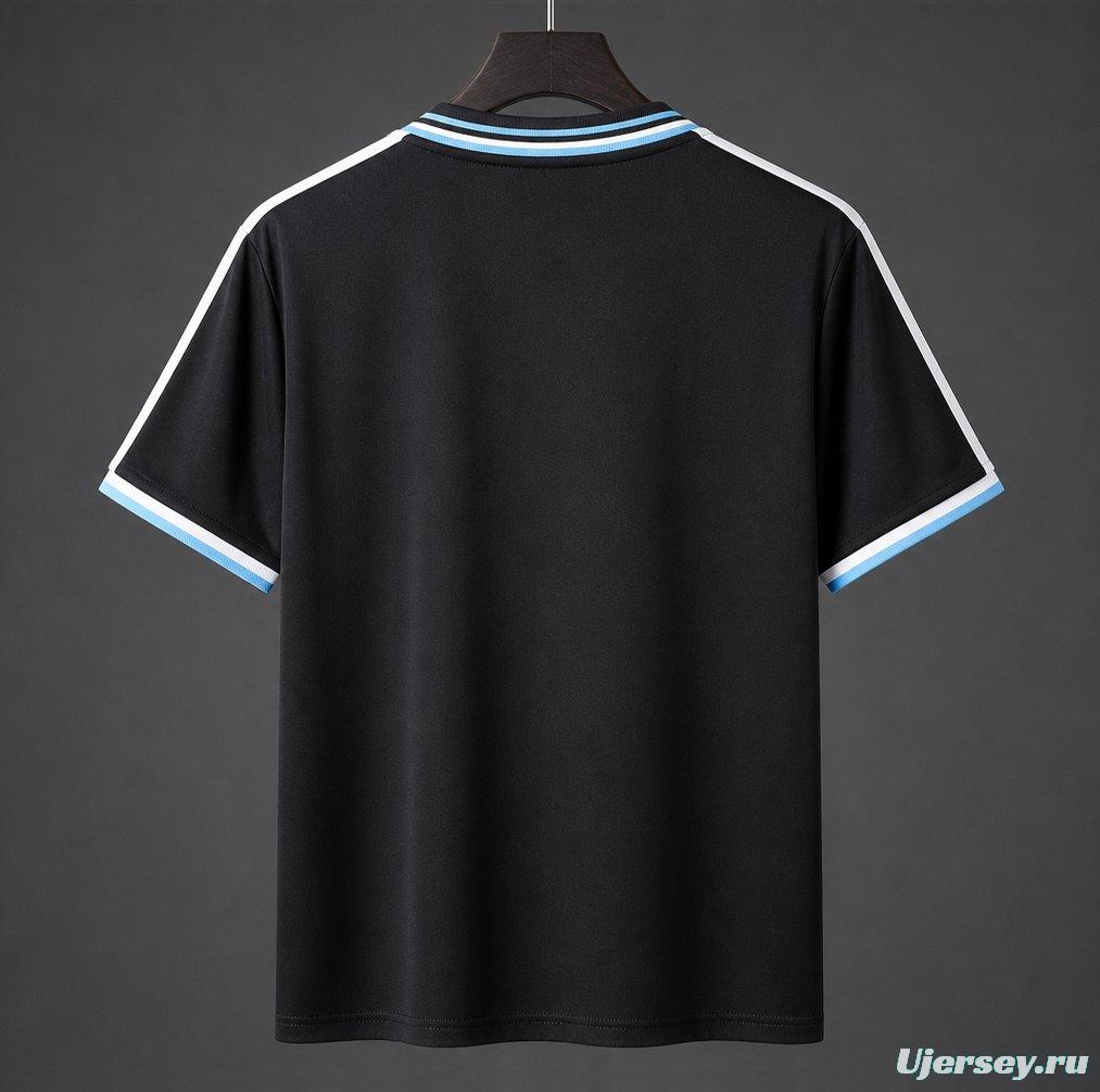 Retro1994 Argentina Away Black Jersey