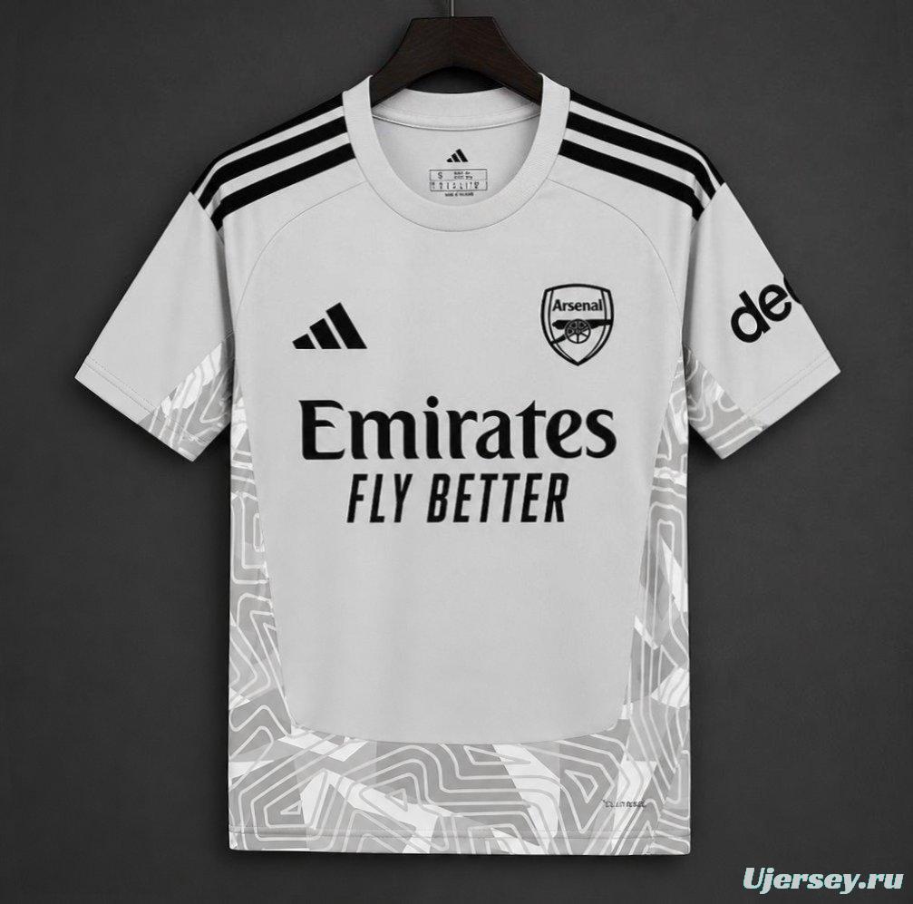 26/27 Arsenal Grey Goalkeeper Jersey