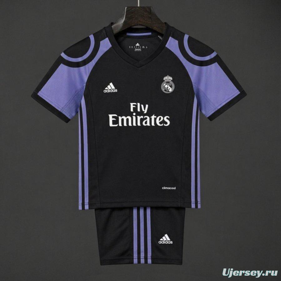 Retro Kids 16/17 Real Madrid Third Jersey