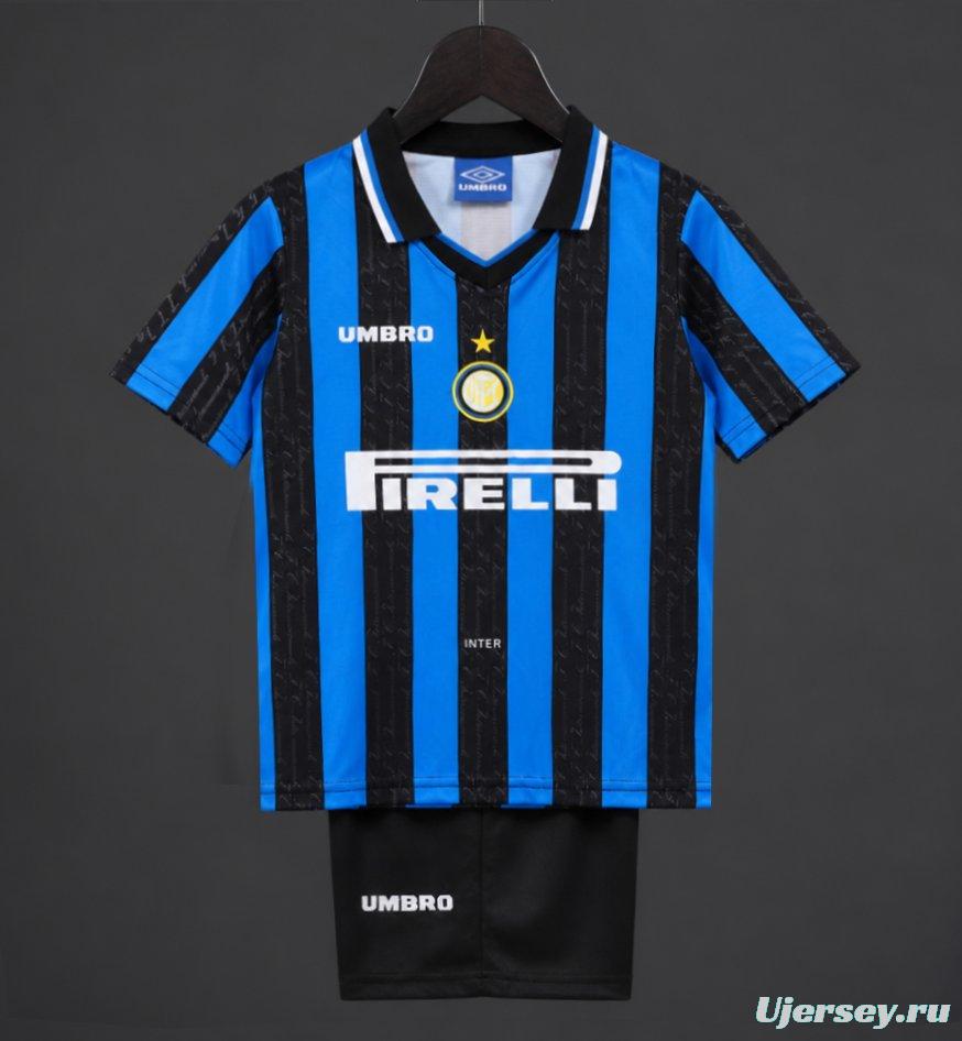 Retro Kids 97/98 Inter Milan Home Jersey