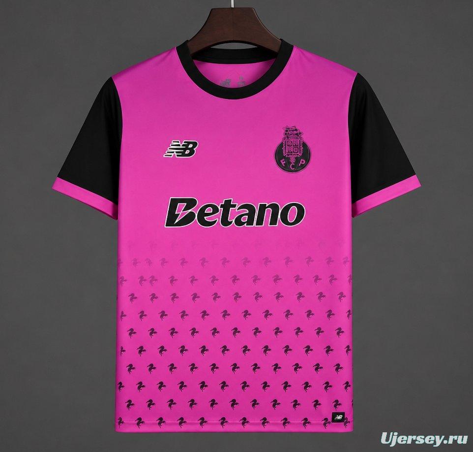 25/26 FC Porto Training Purple/Black Jersey
