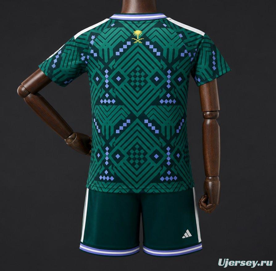 2026 Kids Saudi Arabia Home Jersey
