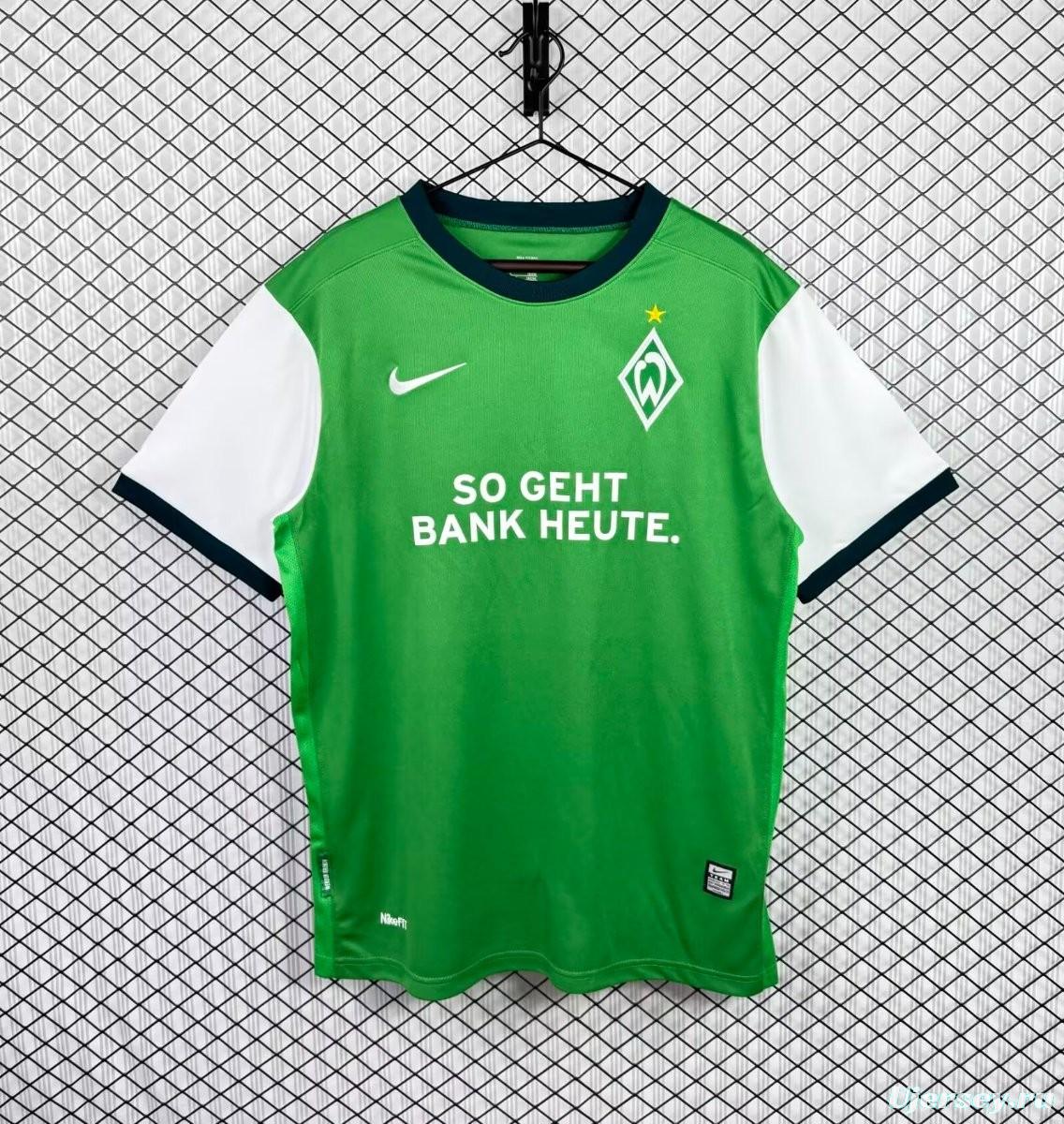 Retro 09/10 Werder Bremen Home Jersey